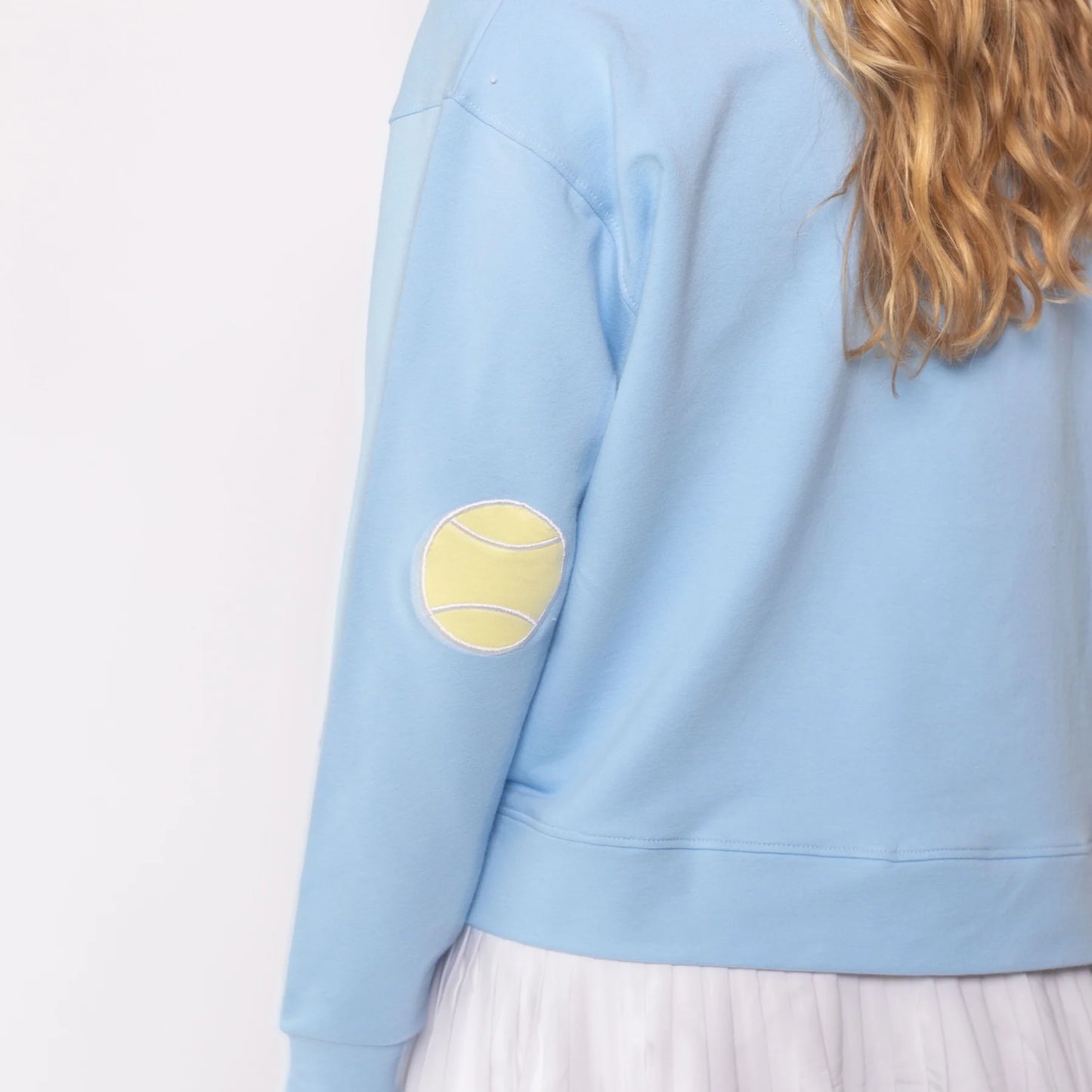 Tennis Patches sweatshirt - navy