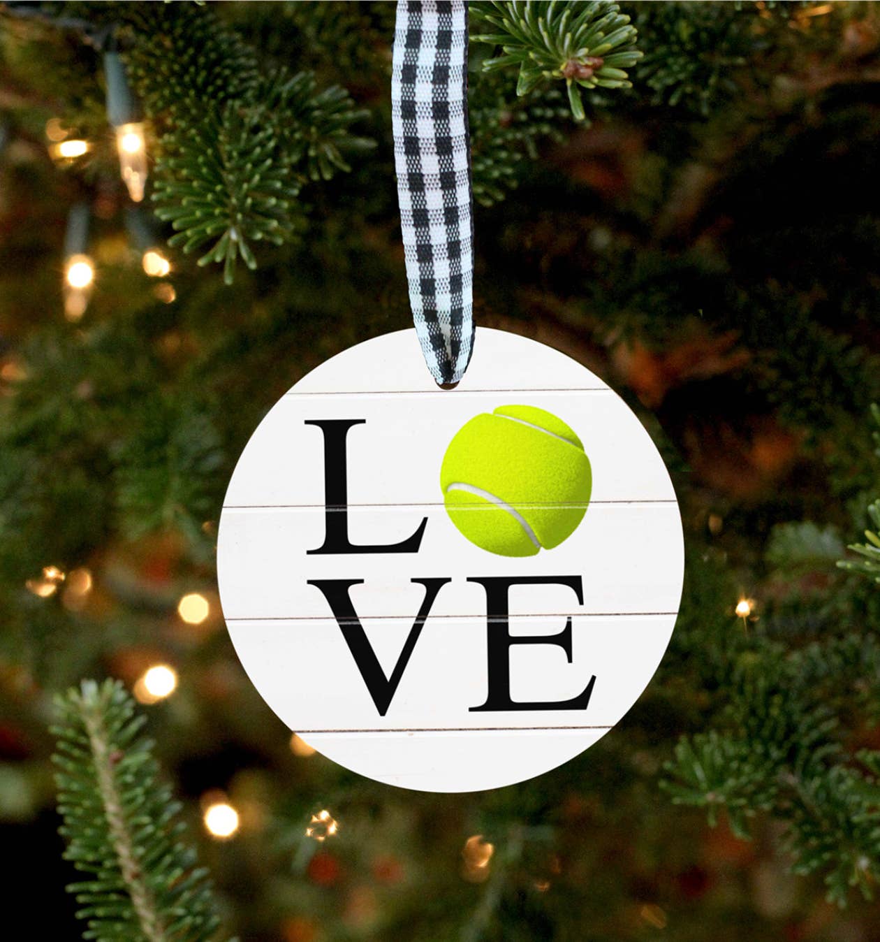 Tennis Ornament