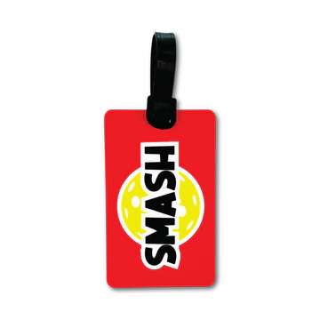 "SMASH" bag tag