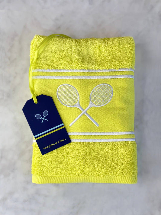 Matchtime Towel - yellow or white