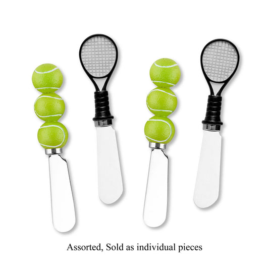 Tennis Polyresin Cheese Spreader