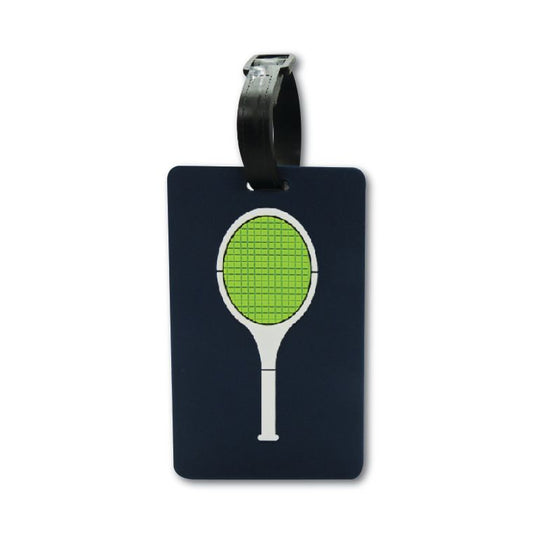 Tennis Bag Tag - Tennis Racquet